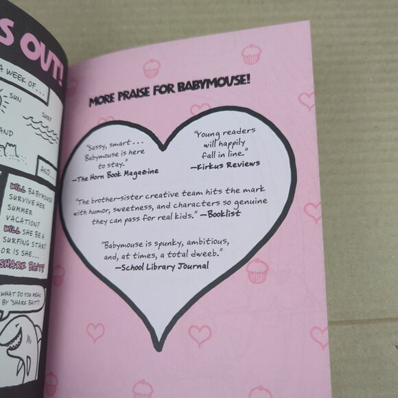 Beach Babe (Babymouse #3) - Paperback By Holm, Jennifer L. - GOOD - Picture 6 of 8